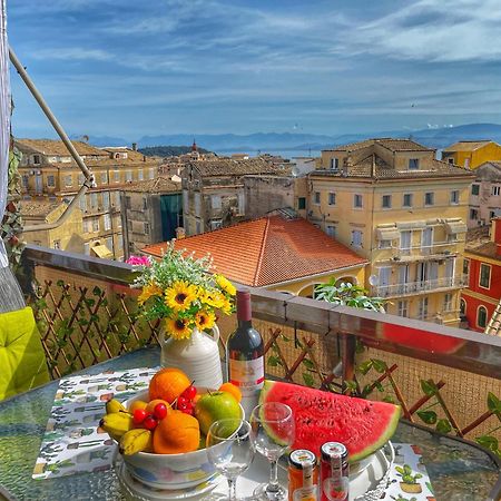 Corfu Panoramic View All The City Ngoại thất bức ảnh