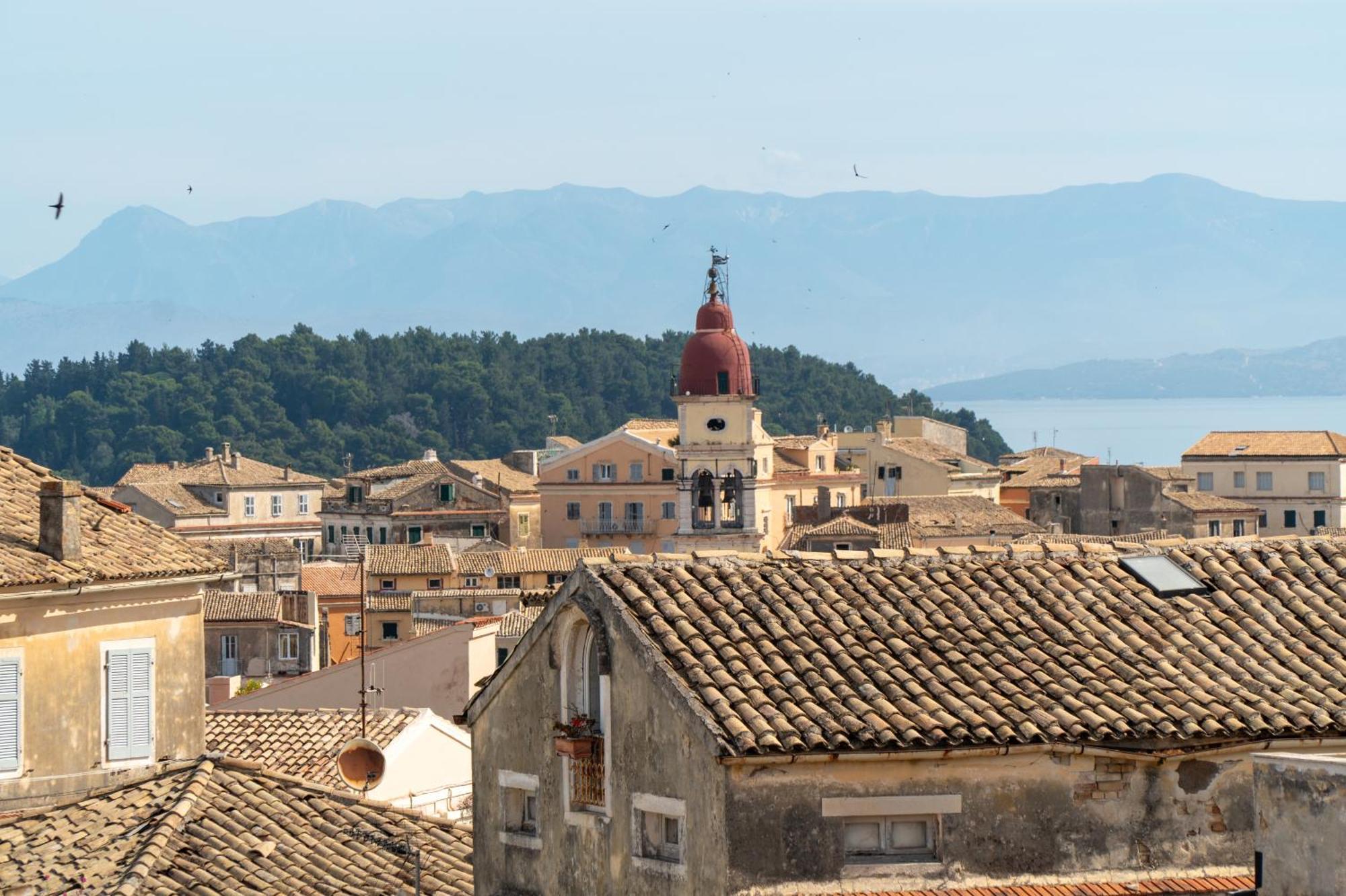 Corfu Panoramic View All The City Ngoại thất bức ảnh