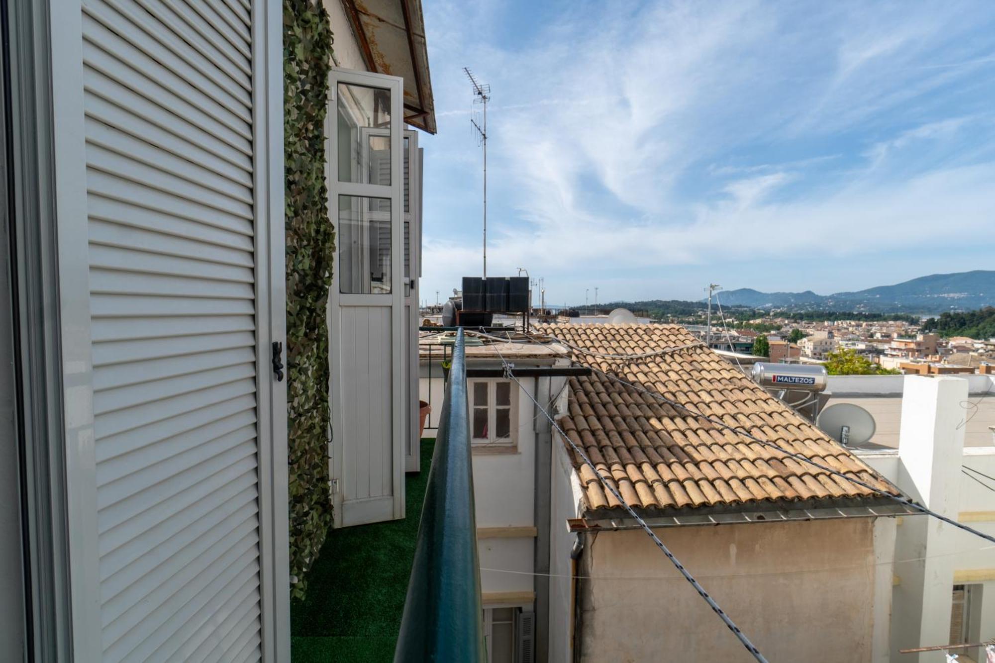 Corfu Panoramic View All The City Ngoại thất bức ảnh